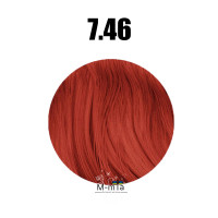 Фарба для волосся Elea Professional Artisto Color № 7.46 "Русий мідно-червоний"